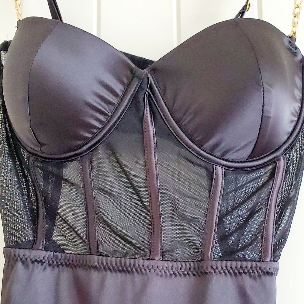 TIC TOC black corset lingerie - Picture 5 of 7